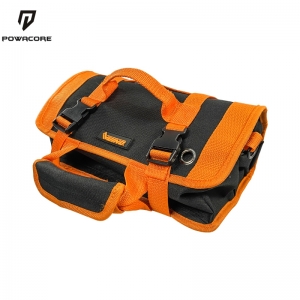 POWACORE Heavy Duty Roll up Tool Bag Organizer for Mechanic, Electrician & Hobbyist