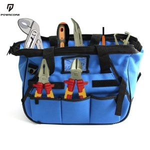 Heavy Duty Electrician Tool Bag Big Storage with Durable Construction Waterproof  Metal Handle