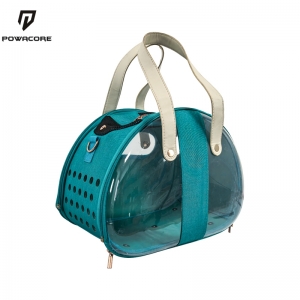 EVA Hard Shell Transparent Spliced Pet Backpacks Portable Outdoor Crossbody Cat and Dog Travel Bags